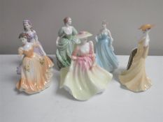 A Coalport figure, Jennifer,