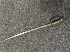 A Victorian Rifle officer's sword