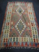 A Turkish Kilim rug,