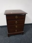 A Stag Minstrel four drawer chest