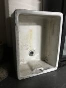 An Armitage Shanks Belfast sink