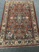 A Qum rug, Central Iran,