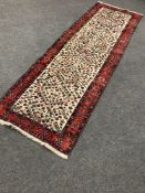 A hand made Sarab runner, Iranian Azerbaijan,