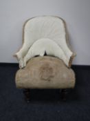 A Victorian armchair (a re-upholstery project)