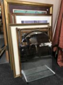 Five framed prints including two Kenneth Reid signed prints 