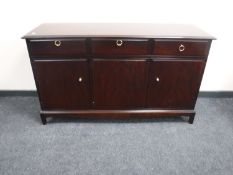 A Stag MInstrel triple door sideboard