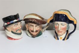 A Royal Doulton character jug, Lord Nelson,