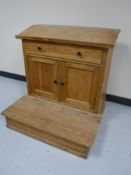 A 20th century pine lectern