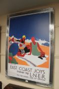 A railway advertising picture,