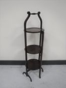 A folding cake stand