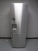 An LG fridge freezer