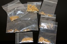 A quantity of jewellers findings.