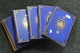 Five volumes - The right Honourable Benjamin Disraeli