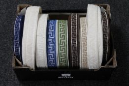 A box of Silver Cross pram trim