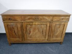 An early 20th century mahogany sideboard