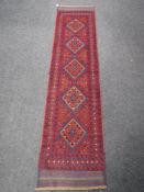 A Meshwani runner 245 cm x 59 cm