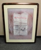 Christo and Jeanne-Claude : The Paris Review, reproduction in colours, numbered 127/250,