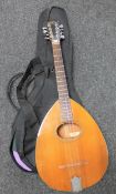A English Fylde 4820 mandola by Roger Bucknall MBE, with spruce top, mahogany back,