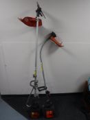 Two Husqvarna petrol strimmers,