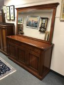 A contemporary sideboard, width 163 cm,