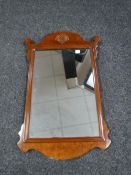 A Chippendale style wall mirror