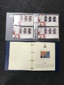 Two albums of first day cover stamps - London 2012 Gold medal Winners & Nobel Prize.