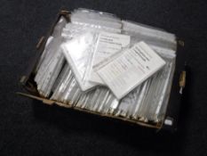 A box of ordinance survey maps