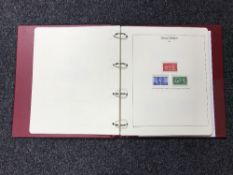 An album of stamps - The Great Britain Collection.