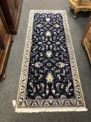 A Persian Nain runner,