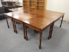 Eight pub tables (three rectangular five square)