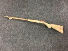 A musket in excavated condition