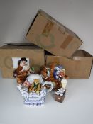 Three boxed Ringtons collector's teapots