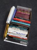 A box of books - automobiles and motor bikes