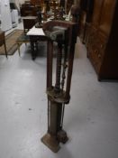 A vintage Bowser self measuring petrol pump