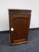 A Victorian mahogany pot cupboard