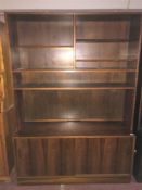 A set of late twentieth century Danish open bookshelves,