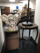 An Edwardian occasional table,