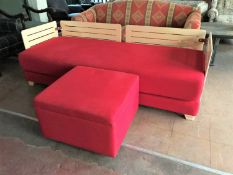 A late twentieth century daybed,