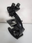 A Cooke & Simms metallurgical microscope