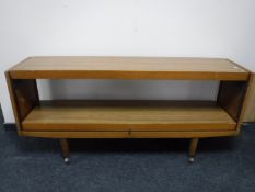 A mid 20th century buffet serving trolley