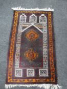 An Afghan Balouch rug