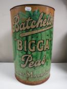 An early twentieth century advertising tin,