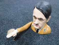 A cast iron Hitler nut cracker
