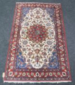 A fine Isfahan rug,