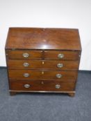 A George III mahogany writing bureau