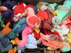 A TY Beanie Bear : Patti, together with twenty five further TY Beanie Bears, not boxed,