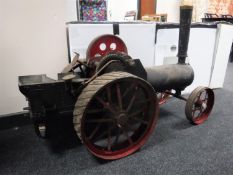 An impressive 3 inch scale hand built traction engine
