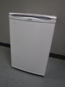 A Hotpoint ice diamond under bench freezer