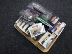 A tray of boxed die cast cars by Days Gone,