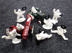 A cast iron Michelin plane,